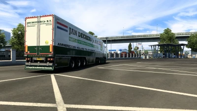 Daf XG+ 2021 & Trailer van Jan Deckers 1.41