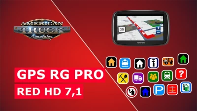 ATS GPS RG PRO  RED HD v7.1