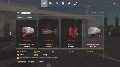 Horsch Pack with Optional Fertilization v1.0.1.0