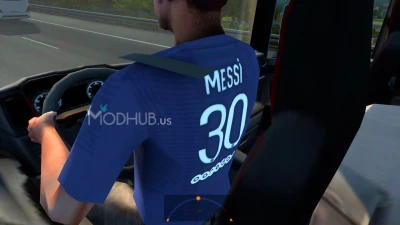 Paris Saint-Germain FC “Messi 30” Skirt For the Driver by MLT v0.1
