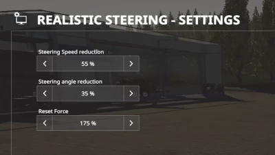Realistic Steering v1.0.0.0