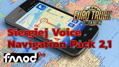ETS2 Siergiej Voice Navigation Pack v2.1