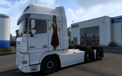 SKIN DAF XF 105 TAYLOR SWIFT BY RODONITCHO MODS 1.41