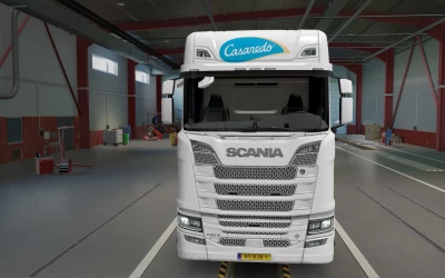 SKIN SCANIA S 2016 8X4 CASAREDO BY RODONITCHO MODS 1.41