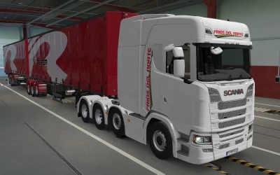 SKIN SCANIA S 2016 8X4 FRIOS DEL NORTE 1.41