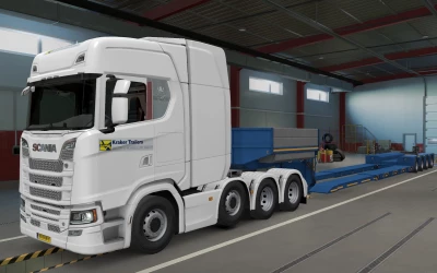 SKIN SCANIA S 2016 8X4 KRAKER TRAILERS 1.41