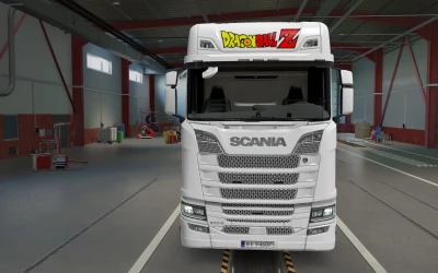 SKIN SCANIA S 2016 8X4 VEGETA WHITE 1.41