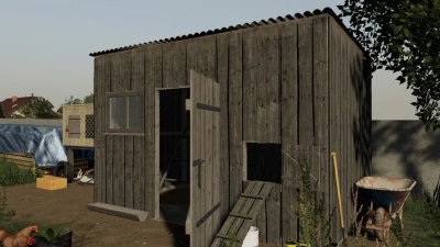 Small Wooden Chicken Coop v1.0.0.0
