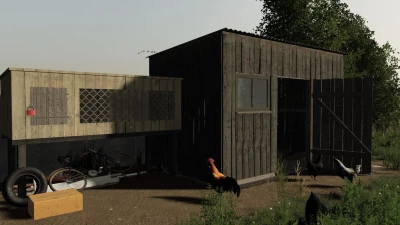 Small Wooden Chicken Coop v1.0.0.0