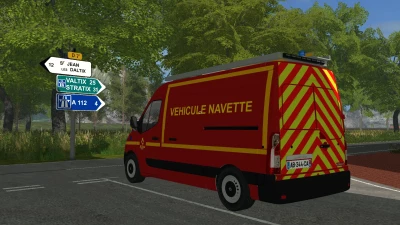 Véhicule Navette SDIS Valtix v1.0