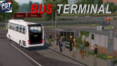 Bus Stations + Passenger Mod 1.41