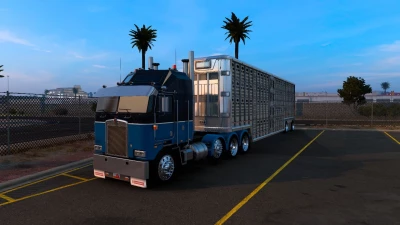 Custom Blue Kenworth K100E v1.0