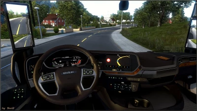 Dashboard light DAF XG 2021 Pack v1.2