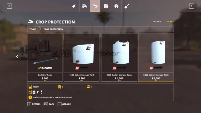 Fillable Fertilzer Storage Tanks v1.0.0.0