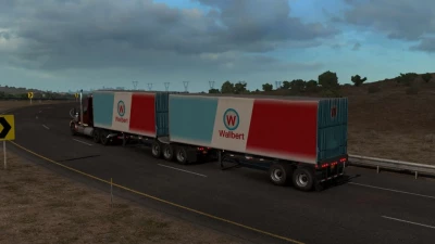 Freight Market B-Double Trailers v1.0 -updated- 1.41.x
