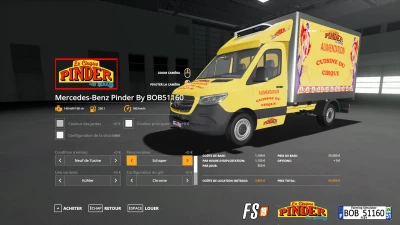 Mercedes Benz Pinder By BOB51160 v1.0.0.0