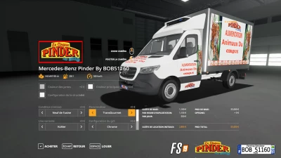 Mercedes Benz Pinder By BOB51160 v1.0.0.0