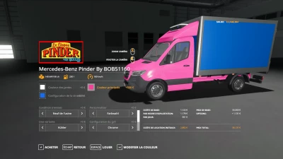 Mercedes Benz Pinder By BOB51160 v1.0.0.0