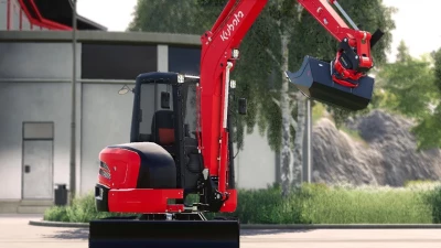 Kubota U48 with Rototilt R2 v1.0.0.0