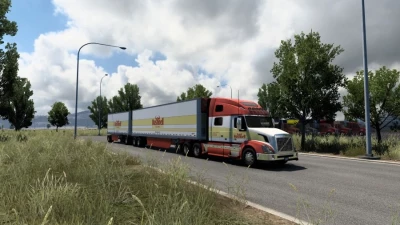 SCS Truck & Trailer Base Game Company Skins v2.0