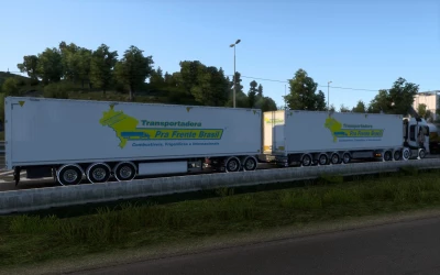 SKIN KRAKER WALKINGFLOOR TRANSPORTADORA PRA FRENTE BRASIL 1.41