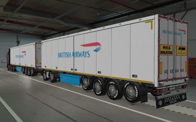 SKIN SCS TRAILERS BRITISH AIRWAYS BY RODONITCHO MODS 1.41