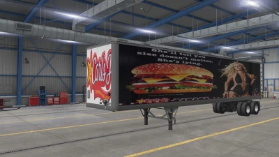 The Godfather's Fast Food Restaurants 45ft Trailer Skins Pack v1.0