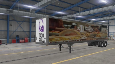 The Godfather's Fast Food Restaurants 45ft Trailer Skins Pack v1.0