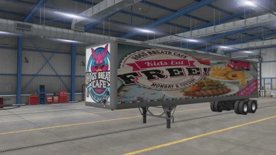 The Godfather's Fast Food Restaurants 45ft Trailer Skins Pack v1.0
