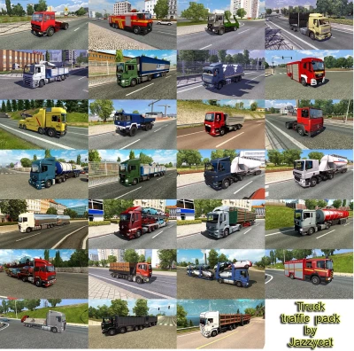 Truck Traffic Pack by Jazzycat v5.7