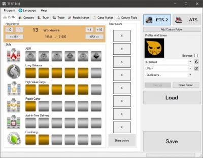 TS Saveeditor Tool v0.2.6.5 1.41