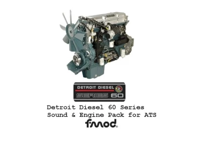 [ATS] Detroit Diesel 60 Series Engines Pack v1.4.1 1.43