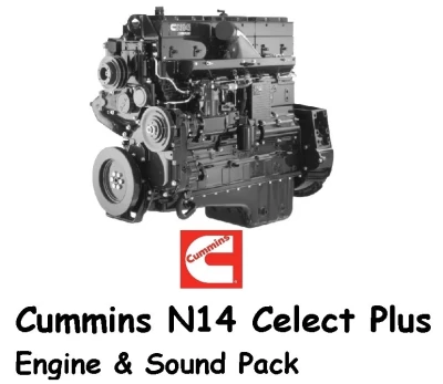 Cummins N14 Celect Plus Engines Pack v1.3 1.43