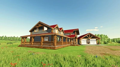 Elk Mountain Ranch House (Color selectable) v1.0.0.3