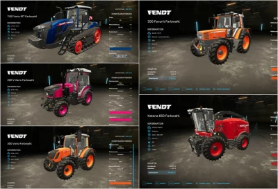 Fendt Pack MultiColor v1.0.0.0