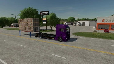 Flatbed autoload for the MAN TGX 2020 Addon pack v1.0.0.0