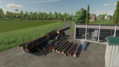 Fliegl Timber Runner Autoload Wood v1.0.0.0
