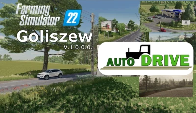 FS22 Goliszew AutoDrive v1.0.0.0
