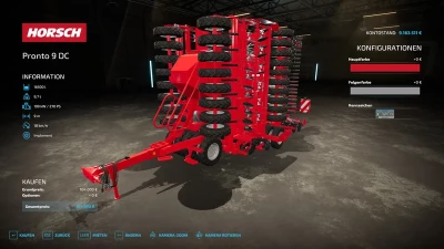 Horsch Pronto 9DC MultiColor MultiFruit ManualAttach Compatible v1.0.0.0