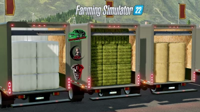 Isuzu NPR 2018 (AUTOLOAD) Pallets And Bales v1.1.0.0