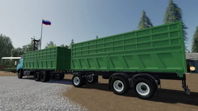 KAMAZ Grain carrier 65115-7 Alteration v3.3.0.0