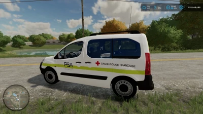 PEUGEOT PARTNER CROIX ROUGE v1.0.0.0