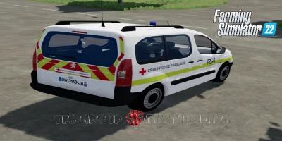 PEUGEOT PARTNER CROIX ROUGE v1.0.0.0