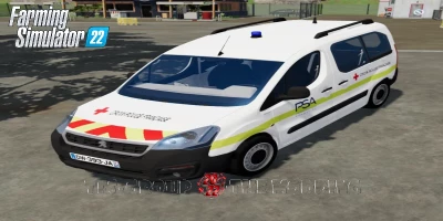 PEUGEOT PARTNER CROIX ROUGE v1.0.0.0