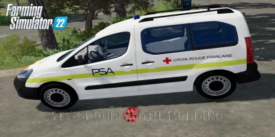 PEUGEOT PARTNER CROIX ROUGE v1.0.0.0