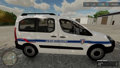PEUGEOT PARTNER POLICE MUNICIPALE v1.0.0.0