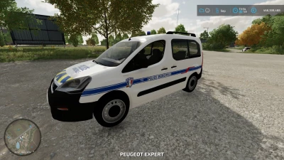 PEUGEOT PARTNER POLICE MUNICIPALE v1.0.0.0