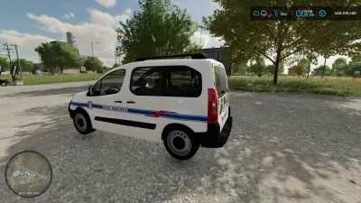 PEUGEOT PARTNER POLICE MUNICIPALE v1.0.0.0