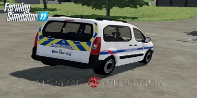 PEUGEOT PARTNER POLICE MUNICIPALE v1.0.0.0