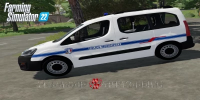 PEUGEOT PARTNER POLICE MUNICIPALE v1.0.0.0